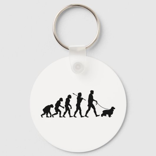 English Cocker Spanel Schlüsselanhänger (Vorderseite)