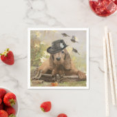 English Cocker Spanel Serviette (Beispiel)