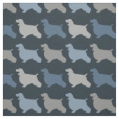 English Cocker Spanel Stoff (Muster)