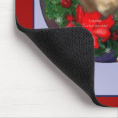 English Cocker Spanel Weihnachtsgeschenke Mousepad (Ecke)