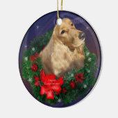 English Cocker Spanel Weihnachtsschmuck (Links)