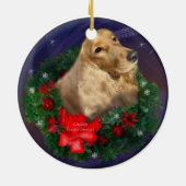 English Cocker Spanel Weihnachtsschmuck (Hinten)