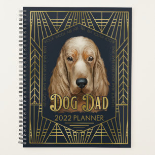 English Cocker Spanel Working Dog Vater Funny 2022 Planer