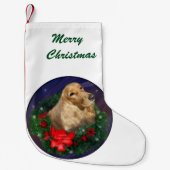 English Cocker Spaniel Christmas Kleiner Weihnachtsstrumpf (Vorderseite)