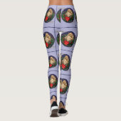 English Cocker Spaniel Christmas Leggings (Rückseite)