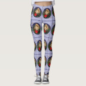 English Cocker Spaniel Christmas Leggings (Vorderseite)
