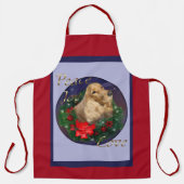 English Cocker Spaniel Christmas Schürze (Vorderseite)