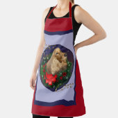 English Cocker Spaniel Christmas Schürze (InSitu)