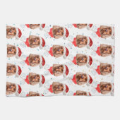 English Cocker Spaniel Dog Breed Christmas Geschirrtuch (Horizontal)