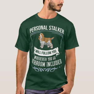 English Cocker Spaniel Dog Welppies Owner Lover T-Shirt