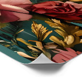 English Cocker Spaniel In Suit Poster, Cocker Poster (Ecke)