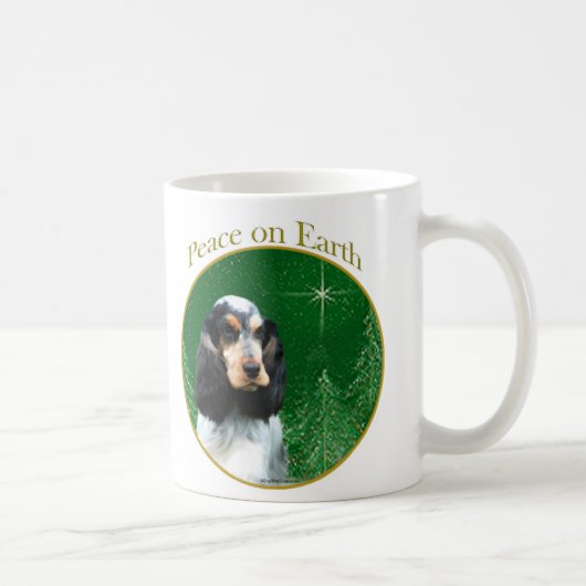 English Cocker Spaniel (roan) Peace Kaffeetasse (Rechts)