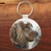English Cocker Spaniel Schlüsselanhänger (Vorderseite)