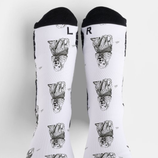 ENGLISH COCKER SPANIEL SOCKEN (Oben)