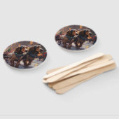 English Cocker Spaniel Weihnachtsfeiersaison Fächer (Non-assembled)