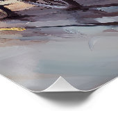 English Cocker Spaniel Weihnachtsfeiersaison Poster (Ecke)