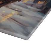 English Cocker Spaniel Weihnachtsfeiersaison Schneidebrett (Ecke)