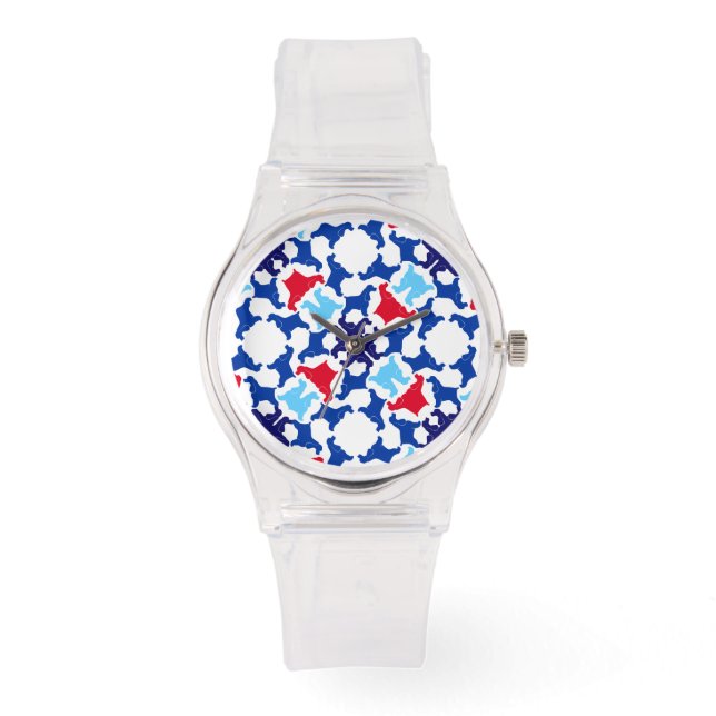 English Cocker Spaniels Armbanduhr (Vorderseite)