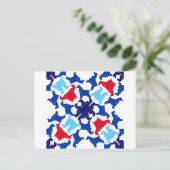 English Cocker Spaniels Postkarte (Stehend Vorderseite)