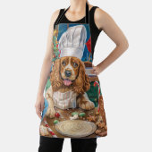 English Cocker Spanisch Holiday Baking: Weihnachte Schürze (InSitu)