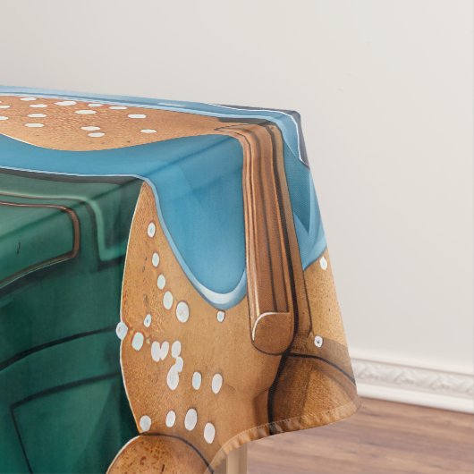 English Cocker Spanisch Holiday Baking: Weihnachte Tischdecke (Beispiel)