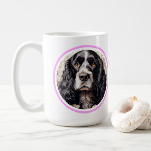 English Cocker Spanisch minimal modern Kaffeetasse