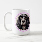 English Cocker Spanisch minimal modern Kaffeetasse (Links)