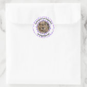 English Cocker Spanisch minimal modern Runder Aufkleber (Tasche)