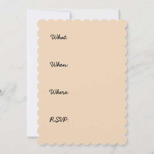 English Cocker Spanische Malerei - Original Dog Ar Einladung (Rückseite)