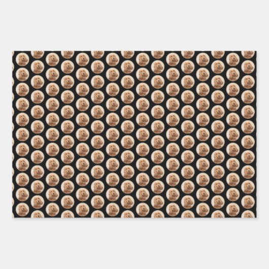 English Cocker Spanische Malerei - Original Dog Ar Geschenkpapier Set (Vorderseite 3)