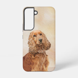 English Cocker Spanische Malerei - Original Dog Ar Samsung Galaxy Hülle