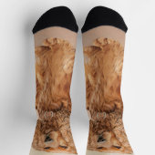 English Cocker Spanische Malerei - Original Dog Ar Socken (Oben)