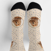 English Cocker Spanische Malerei - Original Dog Ar Socken (Oben)