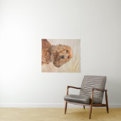 English Cocker Spanische Malerei - Original Dog Ar Wandteppich (Beispiel (Horizontal))