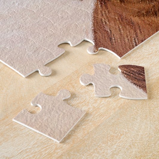 English Cocker Spanische Malerei - Original Hund A Puzzle (Seite)