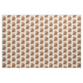 English Cocker Spanische Malerei - Original Hund A Stoff (Yard (91,4 cm))