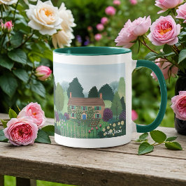 English Country Hütte Garden House Kaffee Tasse