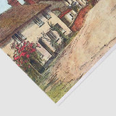 English Country Road Tissue Paper Seidenpapier (Ausschnitt)