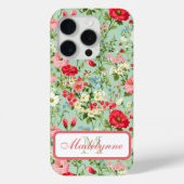 English Country Wildblume Garden Case-Mate iPhone Hülle (Rückseite)