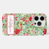 English Country Wildblume Garden Case-Mate iPhone Hülle (Rückseite (Horizontal))