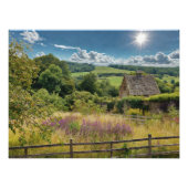 English Countryside photo poster (Vorne)