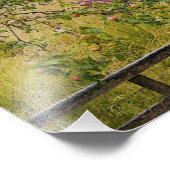 English Countryside photo poster (Ecke)