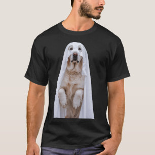 English Cream Weiße Golden Retriever-Geisterkostüm T-Shirt