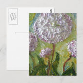 English Daisy Postkarte (Vorne/Hinten)