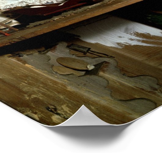 English Doll's House Poster (Ecke)