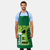 English Doner Kebab Schürze (Getragen)