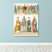 English Dress Leinwanddruck (Insitu (Holzboden))