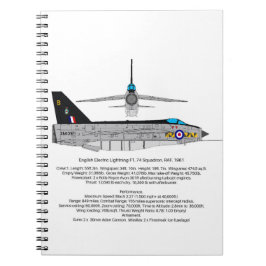 English Electric Lightning Notizblock