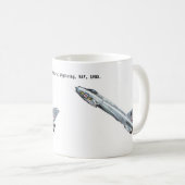 English Electric Lightning, RAF, 1980. Kaffeetasse (VorderseiteRechts)