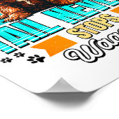 English Er Spaniel Lover Funny Er Spaniel Retro  Poster (Ecke)